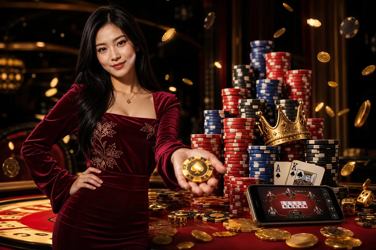 unang88 Casino suasana meja live dealer